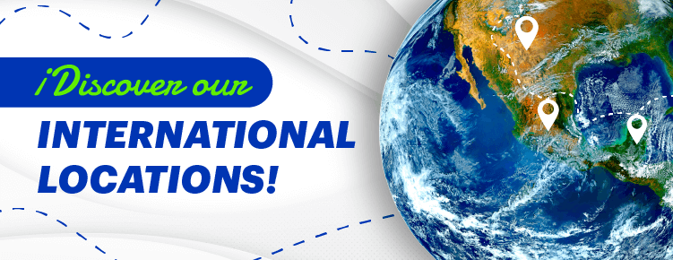 Discover our international locations
